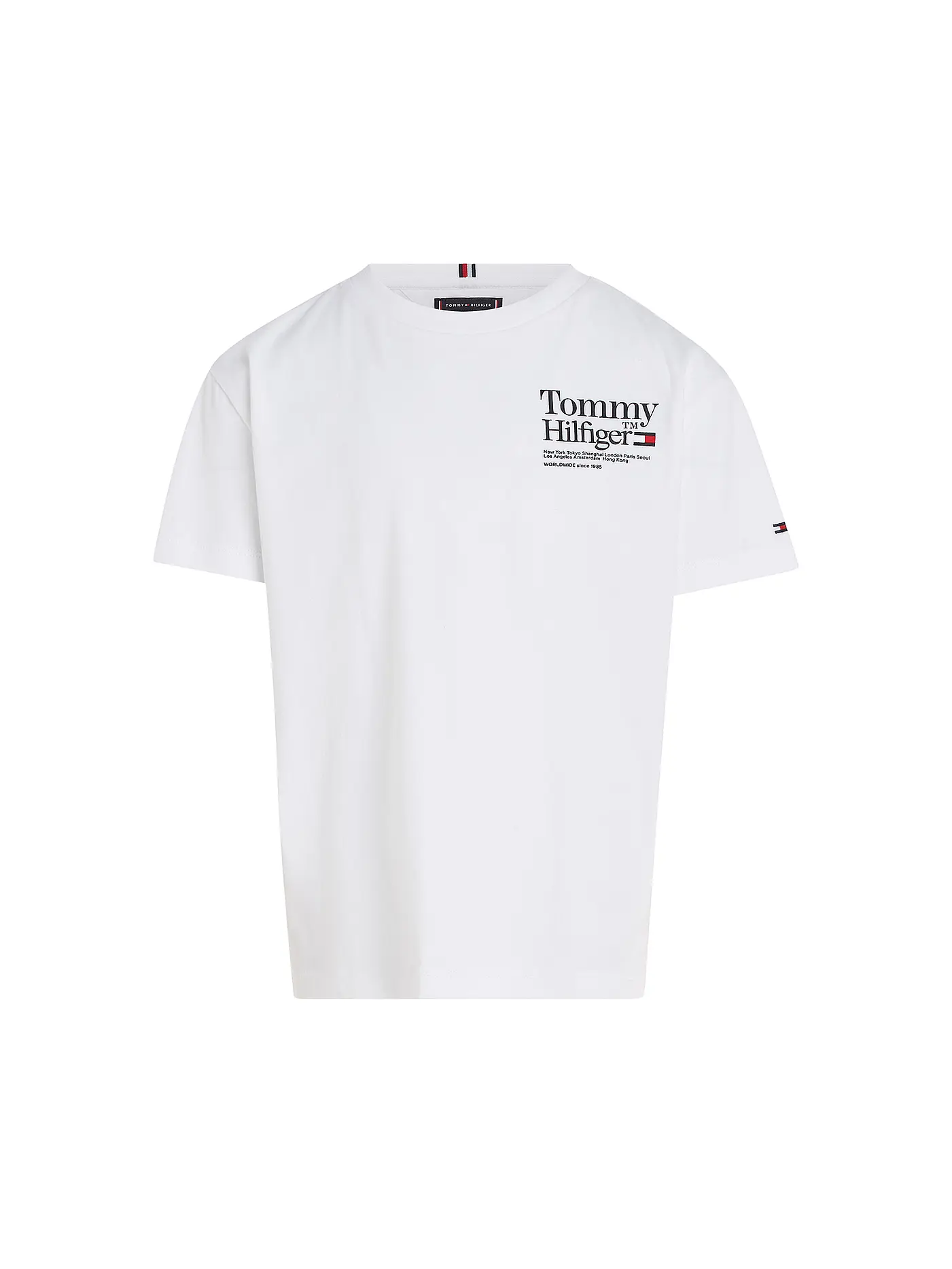 TOMMY HILFIGER | Jungen T-Shirt | weiss